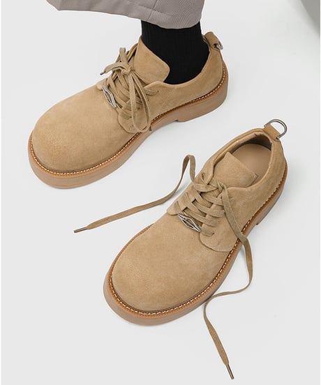 RETRO LEATHER RHUBARB BOOTS
