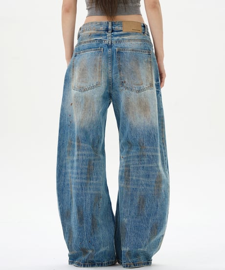 GRUNGECORE WIDE DENIM