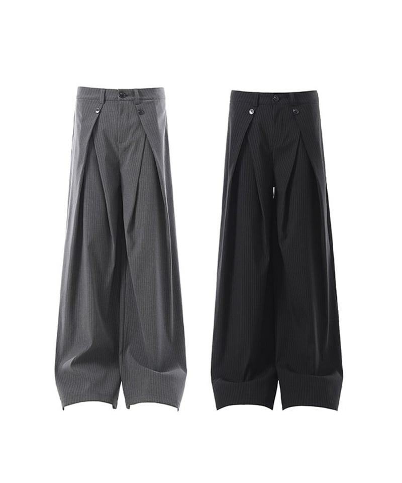 【Urban Edge】URBANPLEAT WIDE PANTS URBANPLEAT WIDE PANTS /2color | Urban Edge