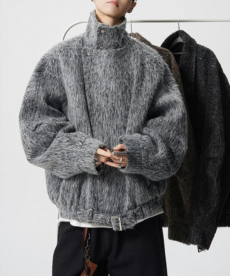 VELVET TOUCH STAND JACKET /3color