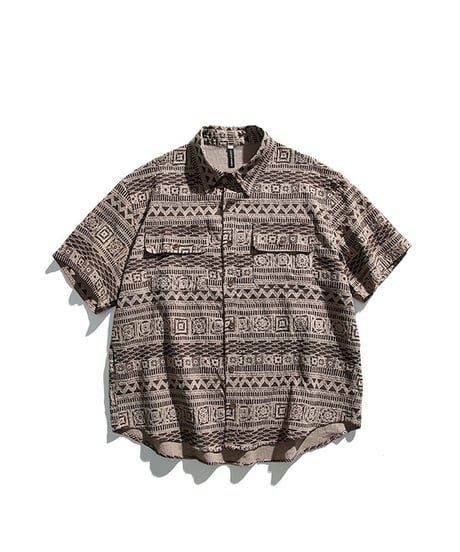 RETRO ETHNIC STYLE SHIRT