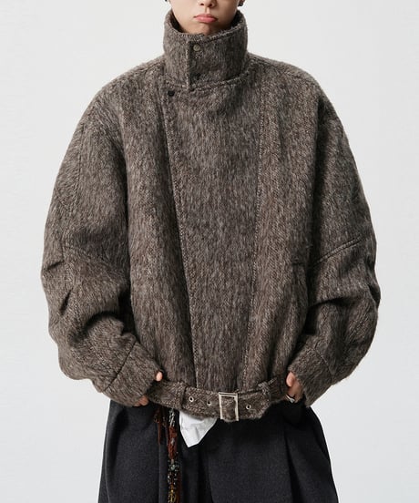 VELVET TOUCH STAND JACKET /3color