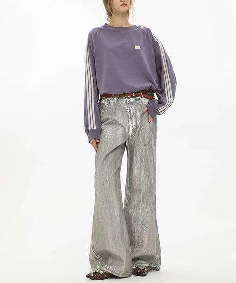 CHROMEWASH LOOSE STRAIGHT DENIM
