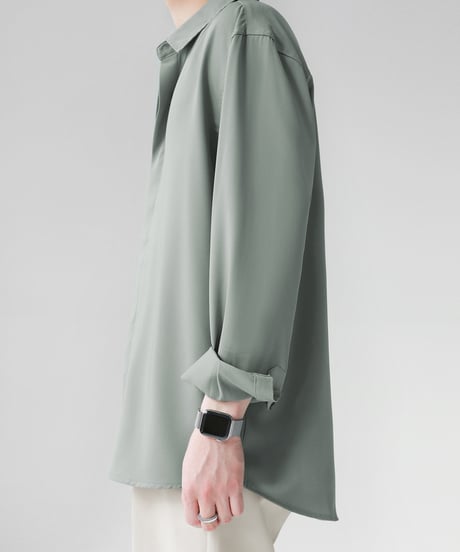 HIGH-END LOOSE DRAPE SHIRT /3color