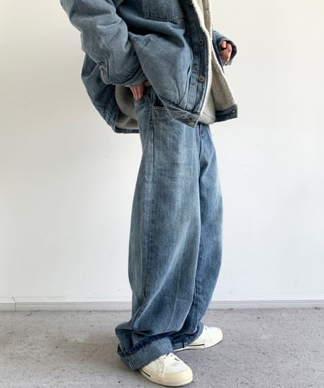 RETRO LOOSE STRAIGHT DENIM
