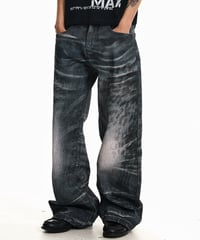 SHADOWLEOPARD BAGGY DENIM
