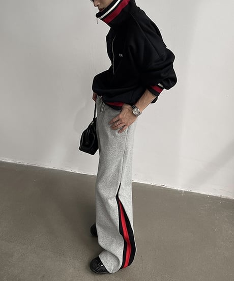 HALF-ZIP TRACK JACKET /2color