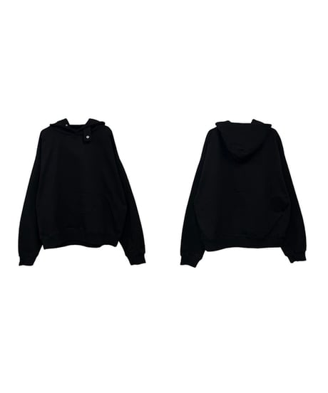 HIGH-NECK BELT HOODIE /2color