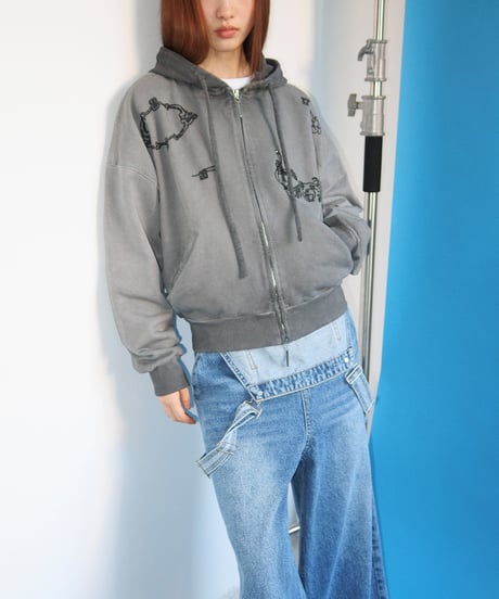 ORNAVINTAGE W-ZIP HOODIE