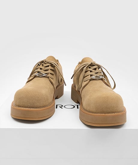 RETRO LEATHER RHUBARB BOOTS