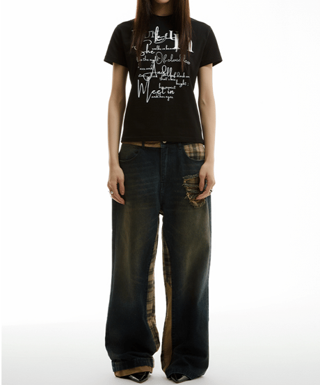 PATCHWORK VINTAGE JEANS