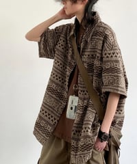 RETRO ETHNIC STYLE SHIRT