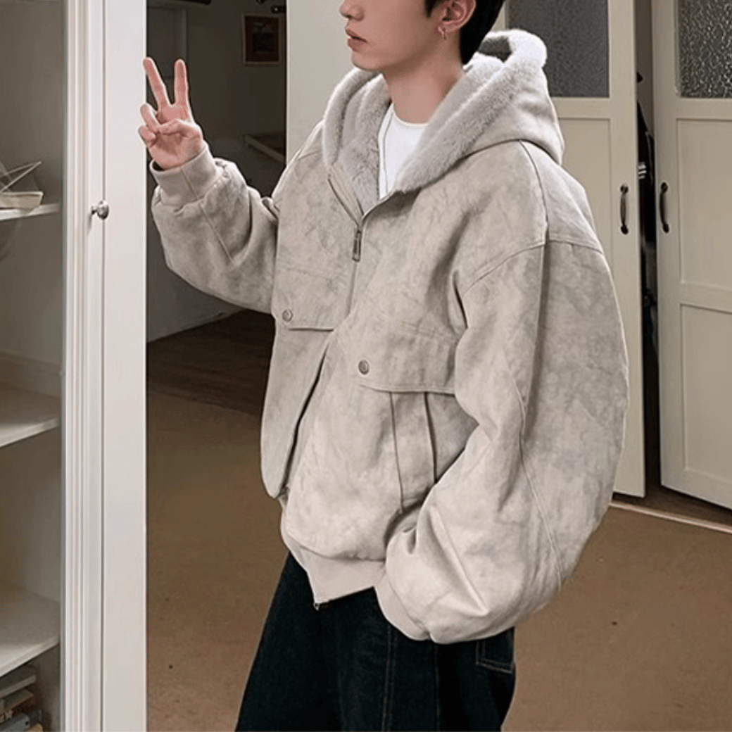 VELVETASH BOA JACKET | Urban Edge