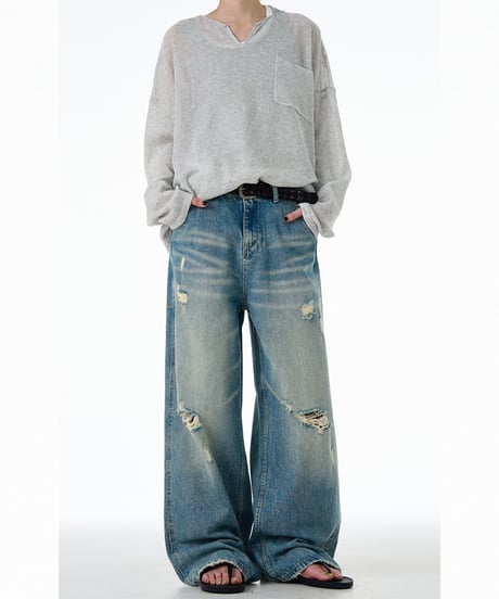 FADECLASSIC DAMAGED JEANS