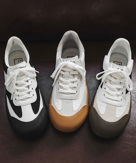 THICK-SOLED FLUFFY SNEAKERS /3color