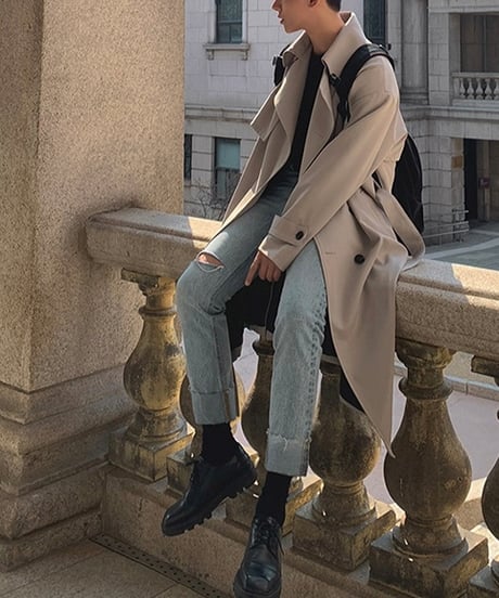 K-STYLE TRENCH COAT /2color