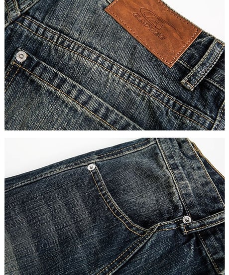 DROPLINE FADE LOOSE DENIM /3color