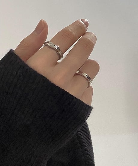 SILVER925 STRIP RING