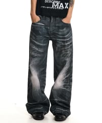 SHADOWLEOPARD BAGGY DENIM