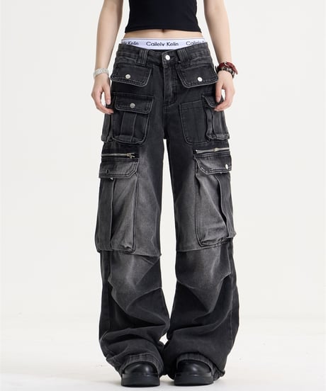 RUGGEDGE CARGO DENIM /2color