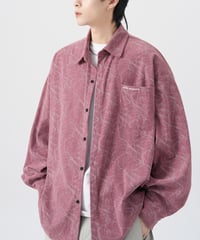 TIE-DYE CORDUROY LOOSE SHIRT /3color