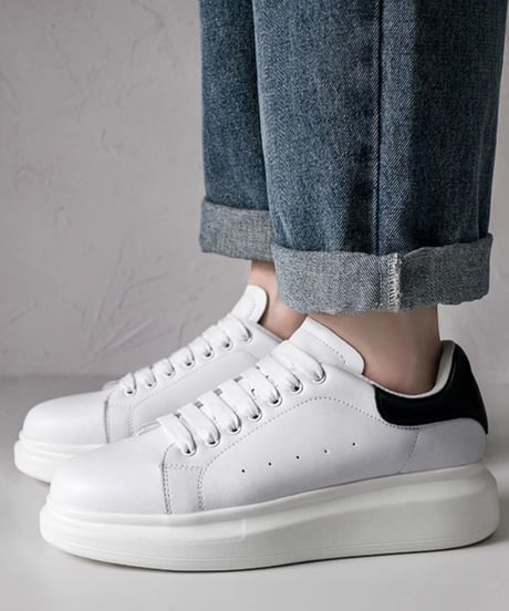 THICK-SOLED COLLEGE SNEAKERS /7color