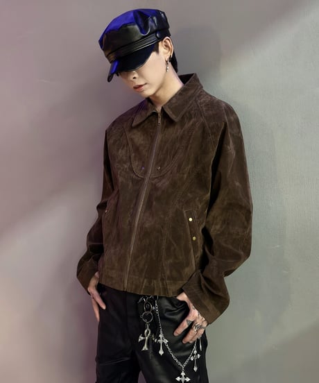 URBANSUEDE SHORT JACKET /2color