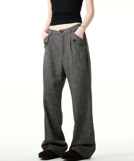 NEUCLASSIC DRAPE SLACKS