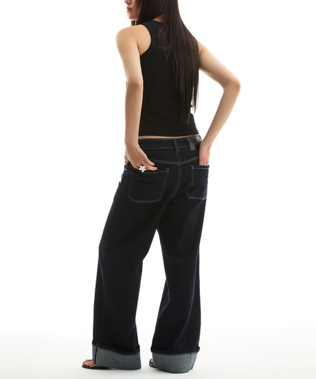 FLIP-Y2K STRAIGHT DENIM