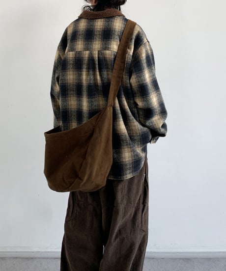 VINTAGE CHECK BOA JACKET /2color