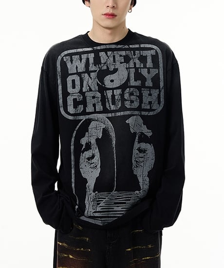 VINTAGECRUSH LONG TEE /2color