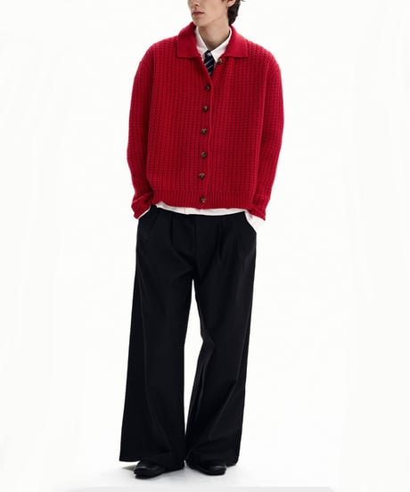 CLASSIC CABLE SHORT CARDIGAN /2color