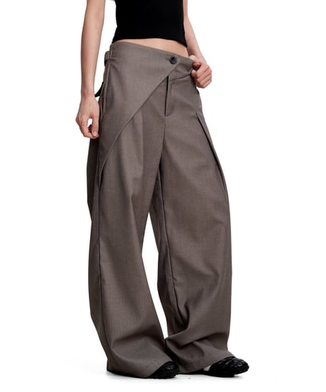 NOIRFLOW WIDE PANTS /2color