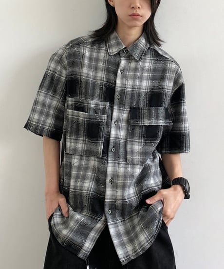 RUSTNOISE CHECK SHIRT /3color