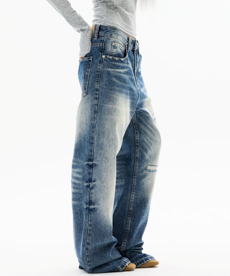 GRUNGEFADE STRAIGHT DENIM