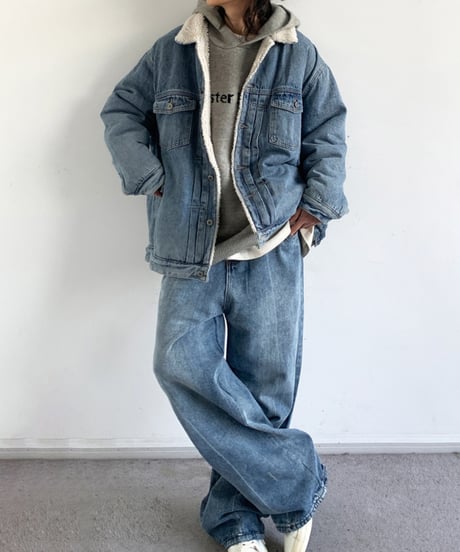 RETRO LOOSE STRAIGHT DENIM