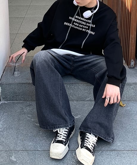 LOOSE STRAIGHT K-STYLE DENIM /3color