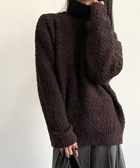 LOOSE CLOUD KNIT PULLOVER /2color