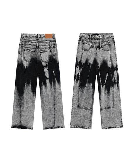 HEAVY WASH TIE-DYE DENIM