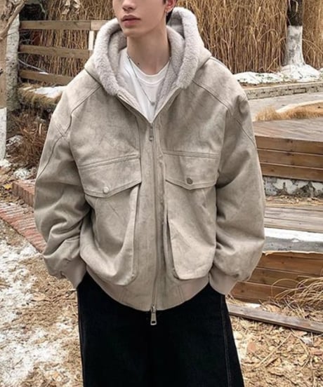 VELVETASH BOA JACKET