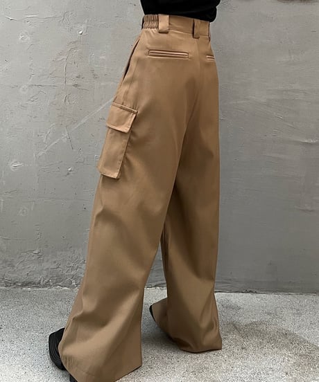 METRO DRAPE WIDE PANTS /2color