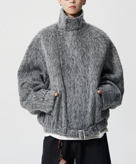 VELVET TOUCH STAND JACKET /3color