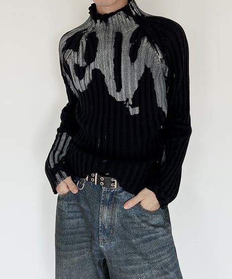 NOIRGRAD MOCK KNIT /2color