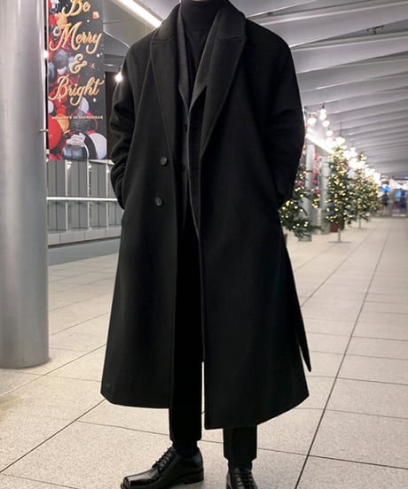 WOOL-LIKE BASIC COAT /2color