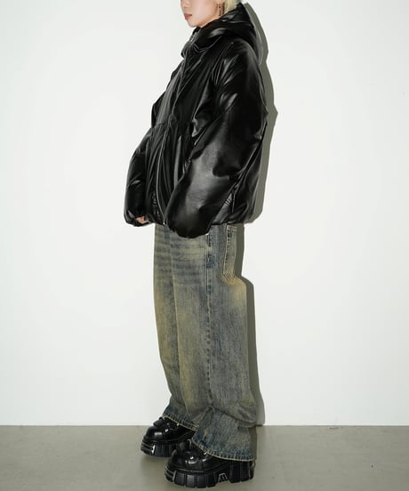 OBSIDIAN HOODED PADDED