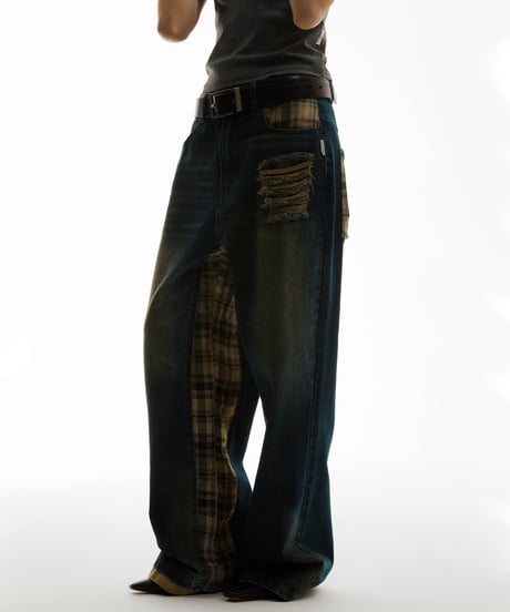 PATCHWORK VINTAGE JEANS