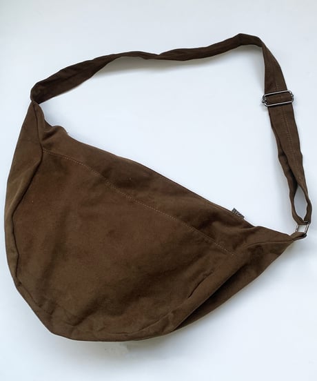 CANVAS ROUND SHOULDER BAG