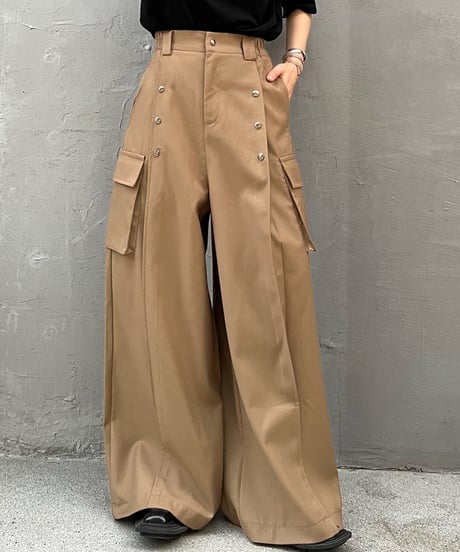 METRO DRAPE WIDE PANTS /2color