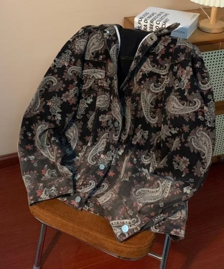 VINTAGE BAROQUE DENIM JACKET