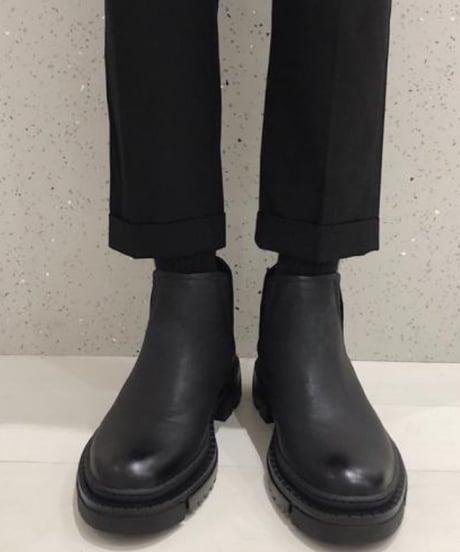 FAUX LEATHER SIDE GORE BOOTS